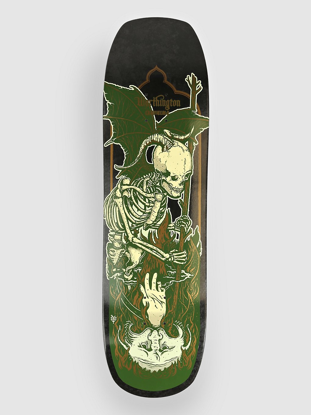 Creature Summoner Series Shaped 8.75" Skateboard deck patroon