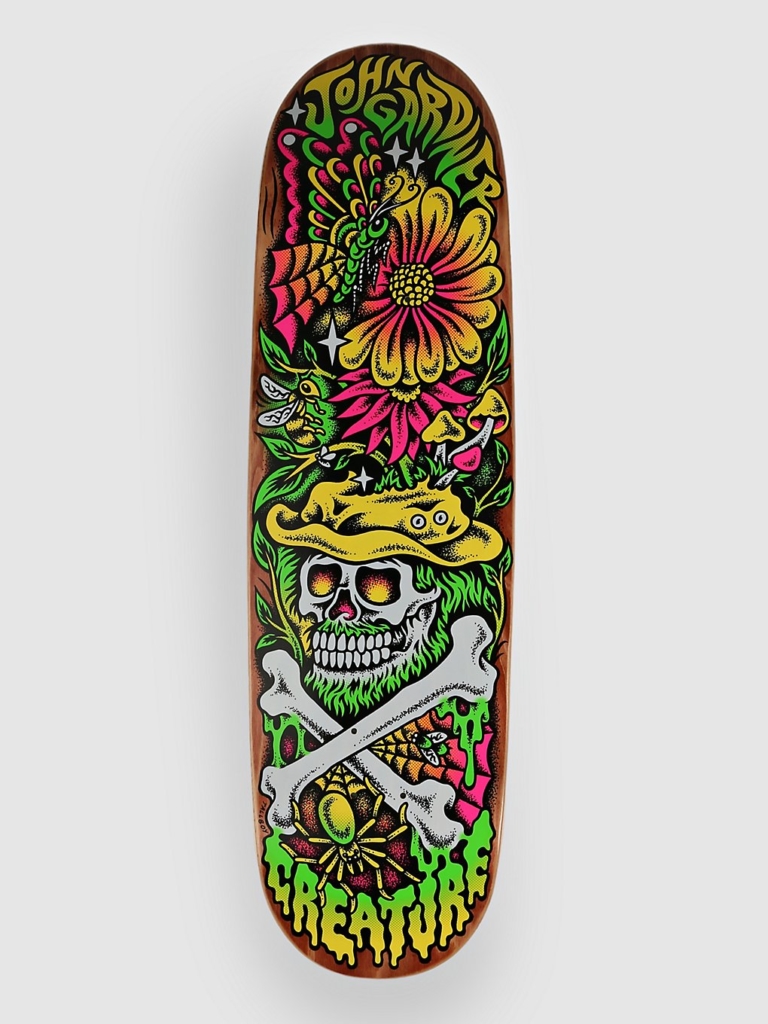Creature Gardner Abyss 8.8″ Skateboard deck patroon