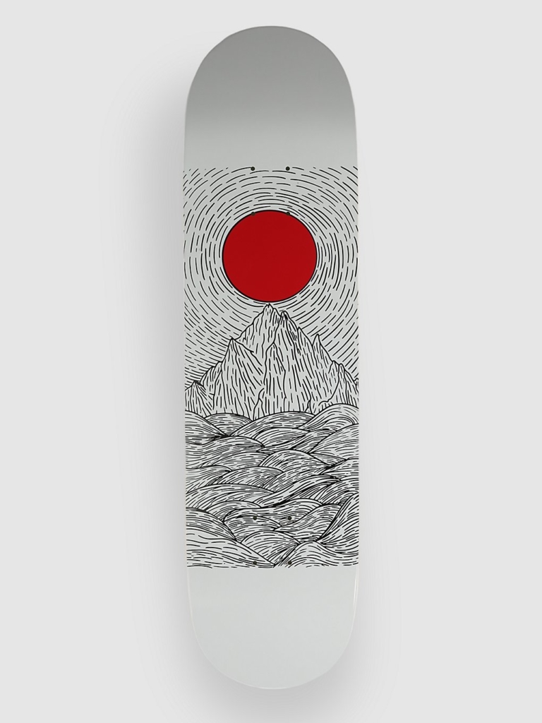 Blue Tomato Red Sun 8.25″ Skateboard deck wit
