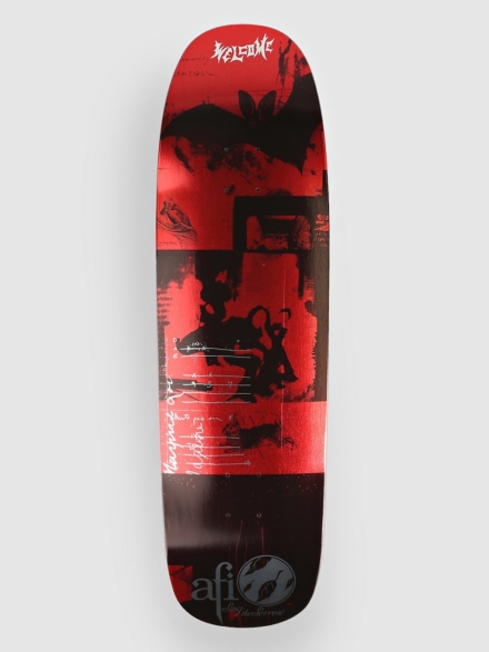 Welcome Sing The Sorrow On Golem 9.25" Skateboard deck rood