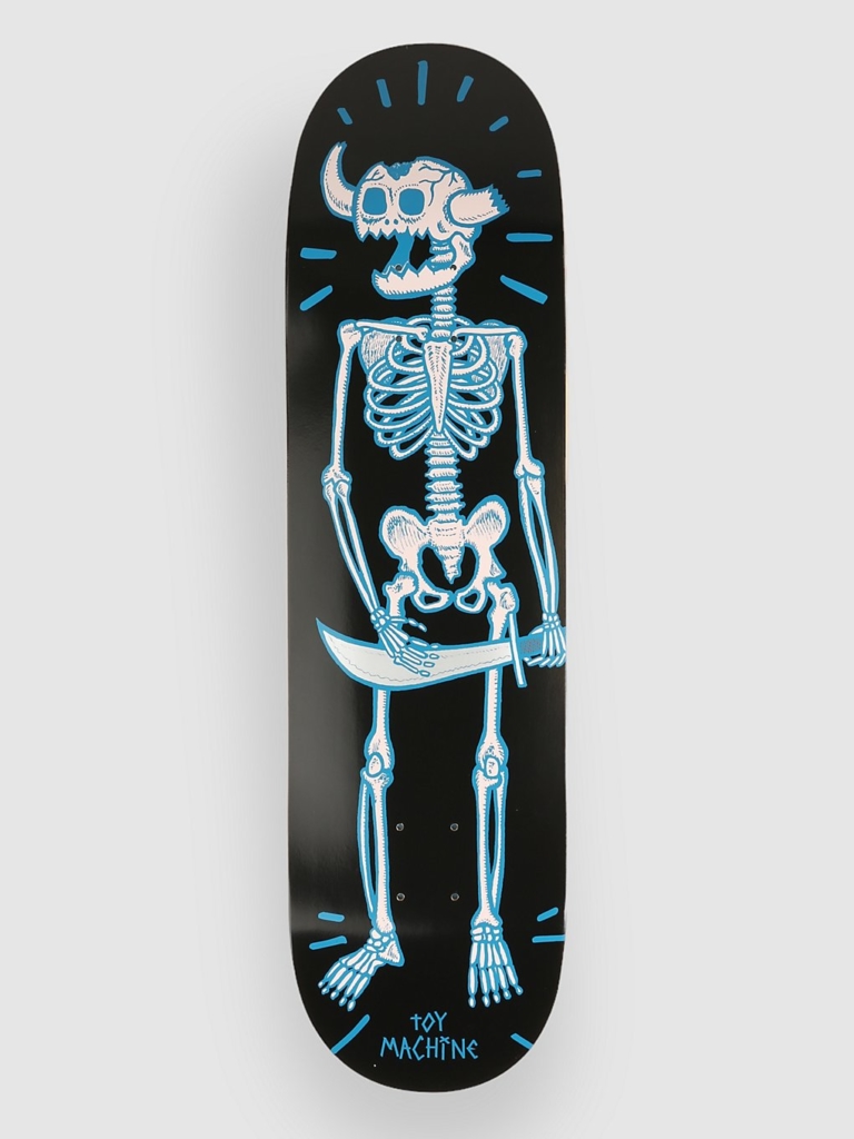 Toy Machine Dead Skeleton 8.5″ Skateboard deck zwart