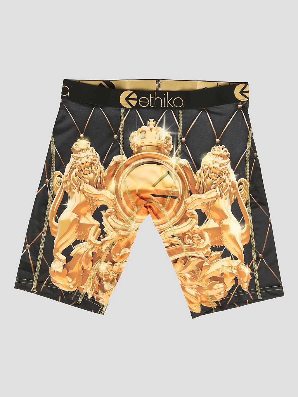 Ethika Gold Crest Boxershorts zwart