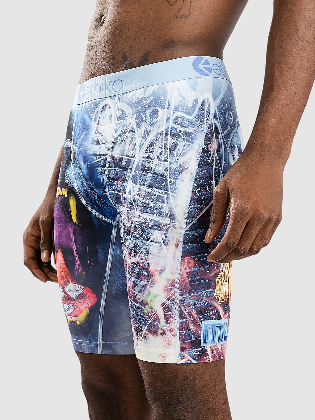 Ethika Lion Brix Boxershorts patroon