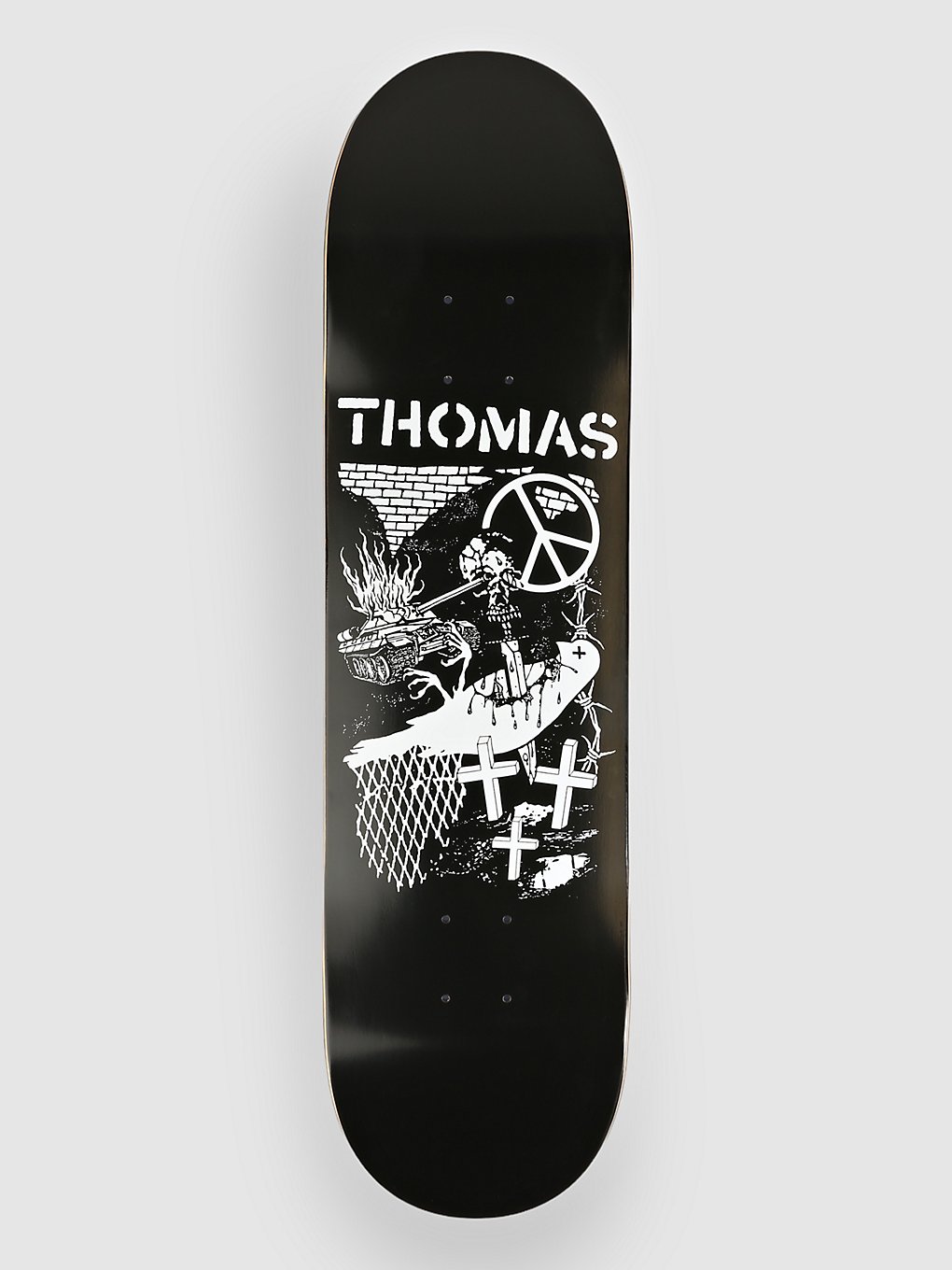 Zero Thomas End Of Time 8.25" Skateboard deck zwart