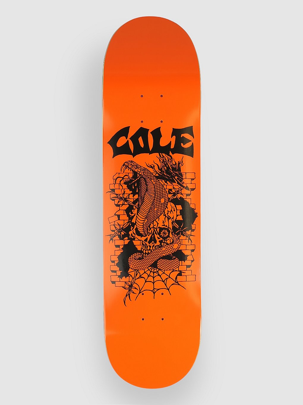 Zero Cole End Of Time 8.25" Skateboard deck oranje