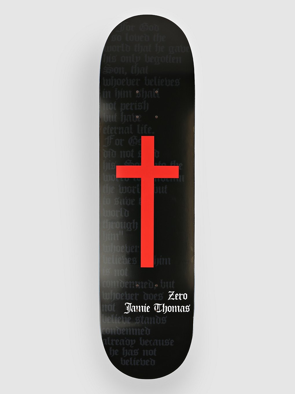 Zero Thomas Cross 8.25" Skateboard deck zwart