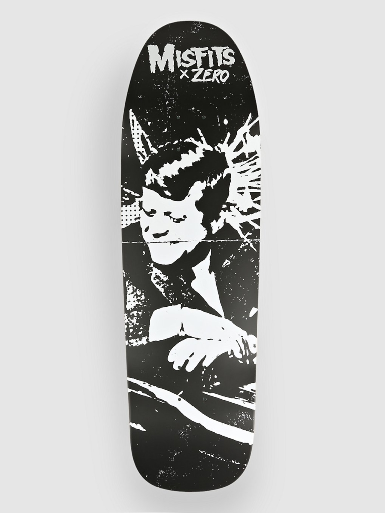 Zero Misfits Bullet Shaped 9.5″ Skateboard deck zwart