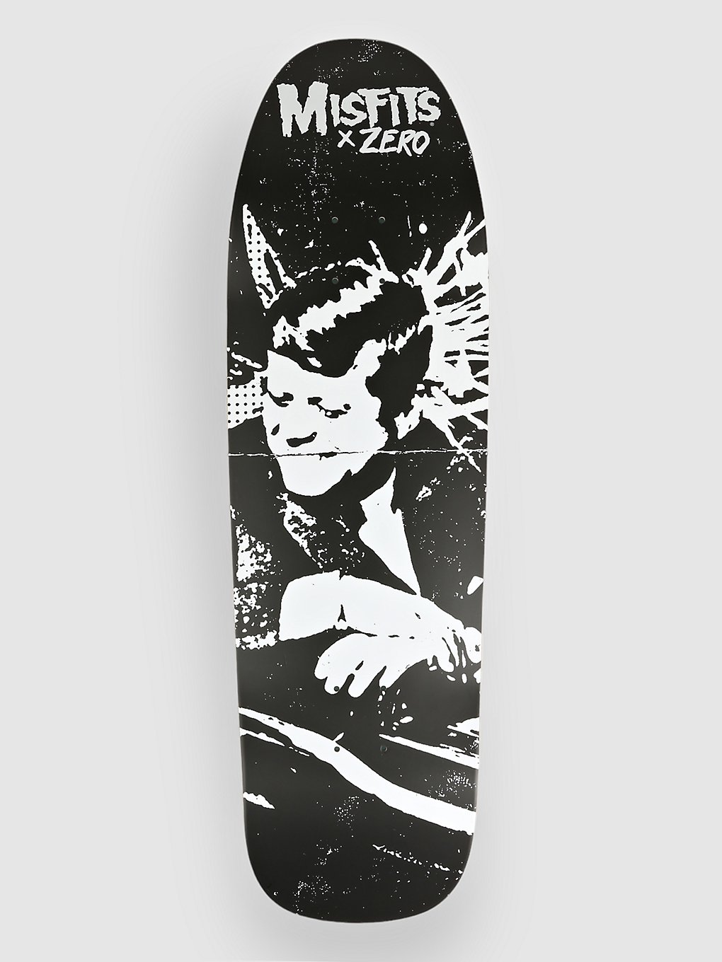 Zero Misfits Bullet Shaped 9.5" Skateboard deck zwart