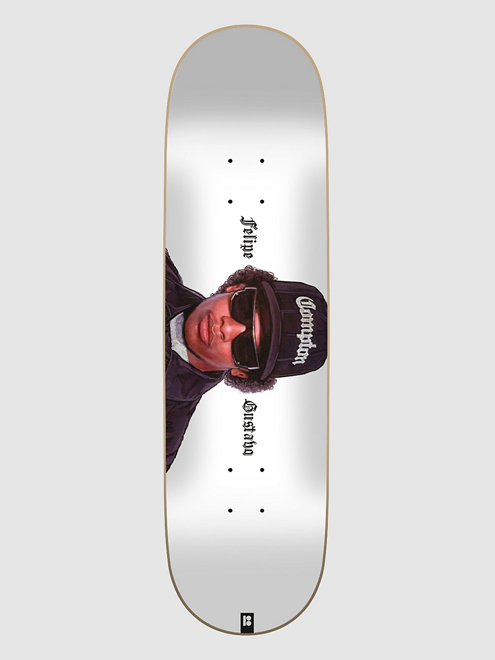Plan B Idol Gustavo 8.0" Skateboard deck wit