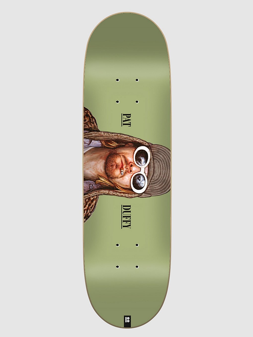 Plan B Idol Duffy 8.8" Skateboard deck groen