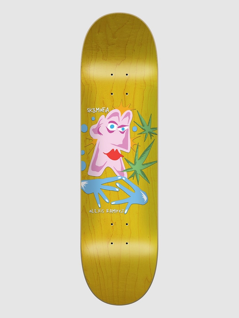 SK8 Mafia Ramirez Skeet 8.5″ Skateboard deck geel
