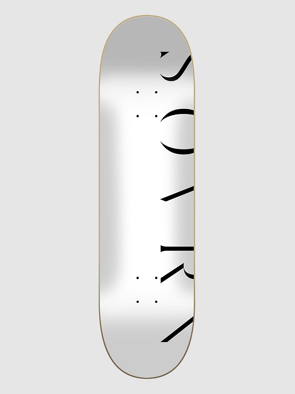 Sovrn Logo 12 8.0" Skateboard deck wit