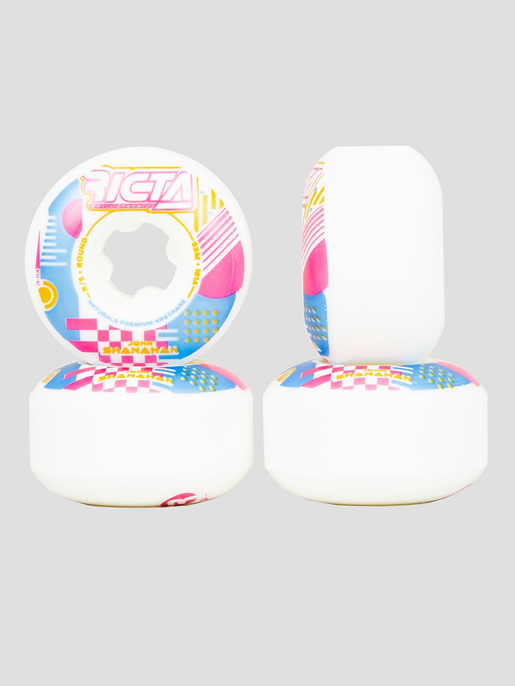 Ricta Shanahan Flux Naturals Round 101A 53Mm Wielen wit