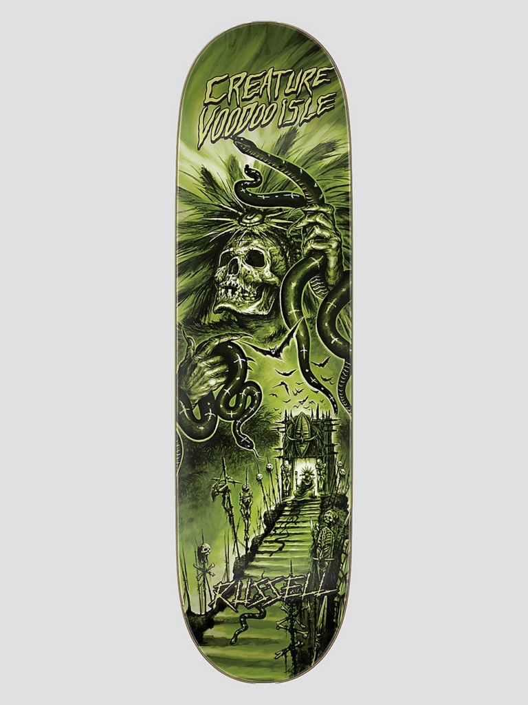 Creature Voodoo Isle 2 Vx Everslick Pro Series 8. Skateboard deck patroon