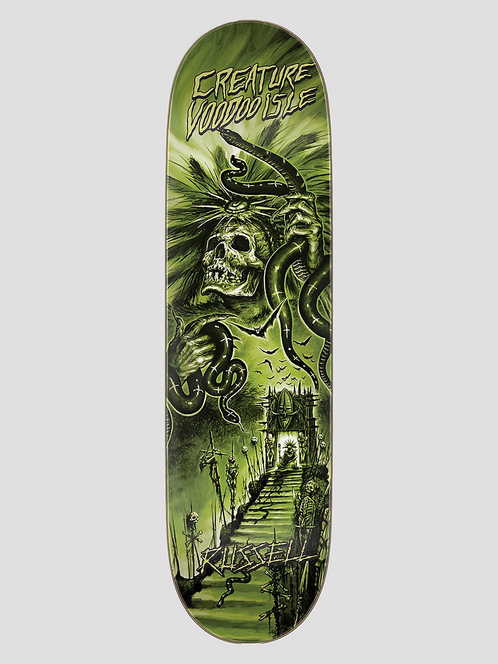 Creature Voodoo Isle 2 Vx Everslick Pro Series 8. Skateboard deck patroon