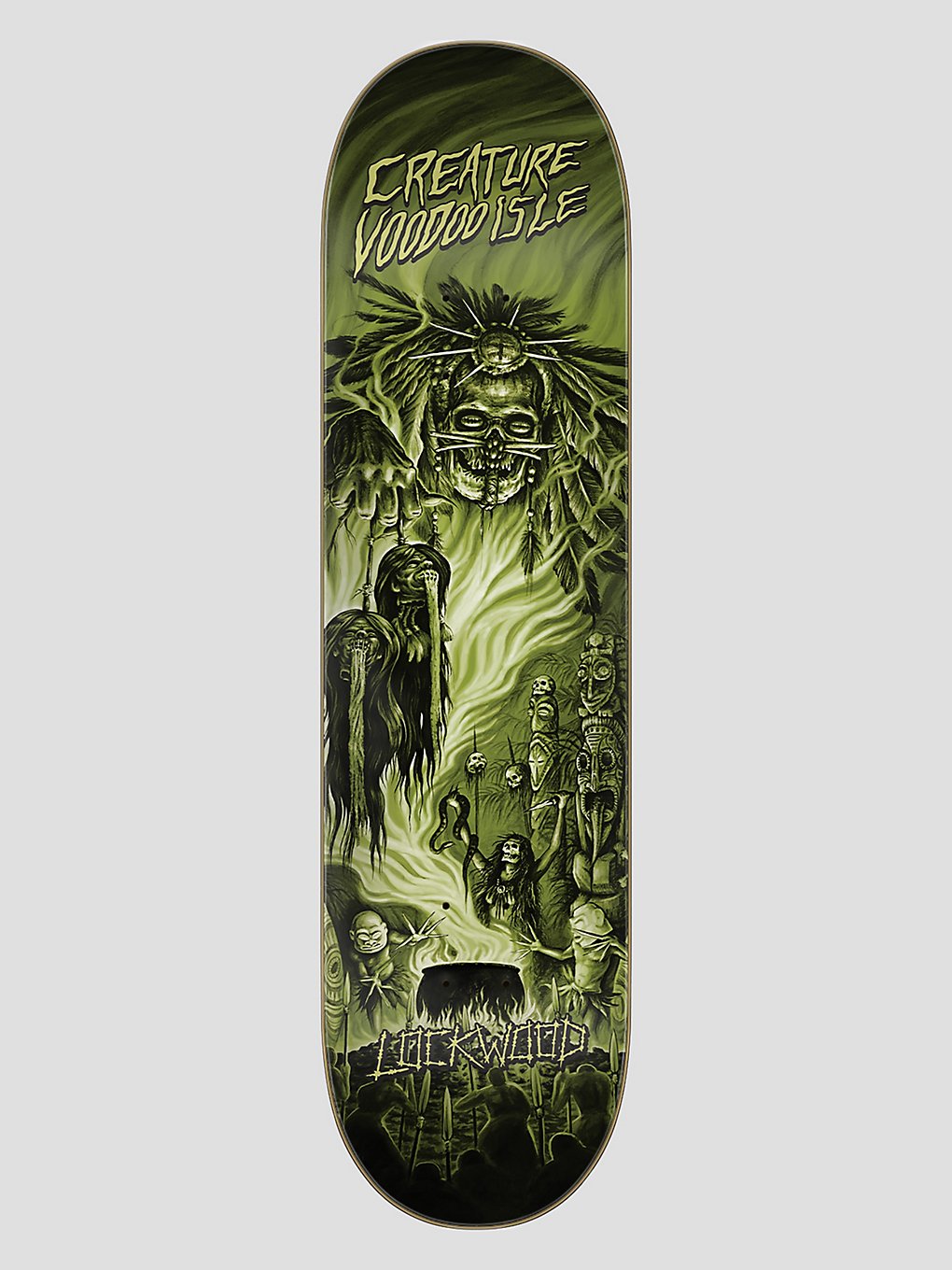 Creature Voodoo Isle 2 Vx Everslick Pro Series 8. Skateboard deck patroon