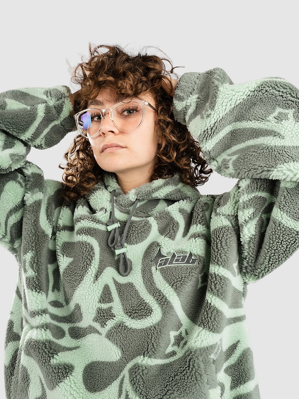 A.Lab Kendallie Hoodie groen