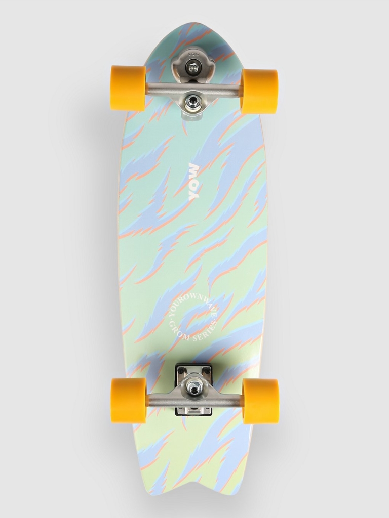 YOW Huntington 30.0″ Grom Series Surfskate geel