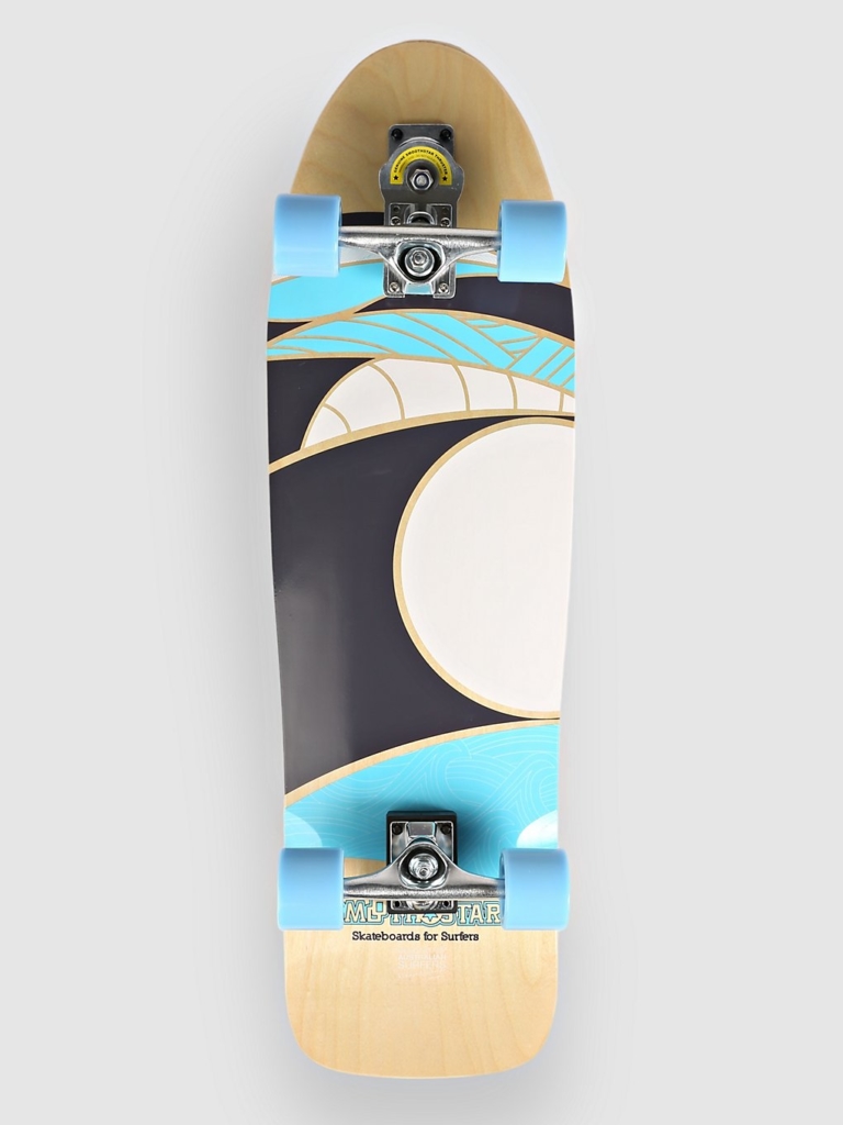 Smoothstar Manta Ray 9.8″ Surfskate zwart