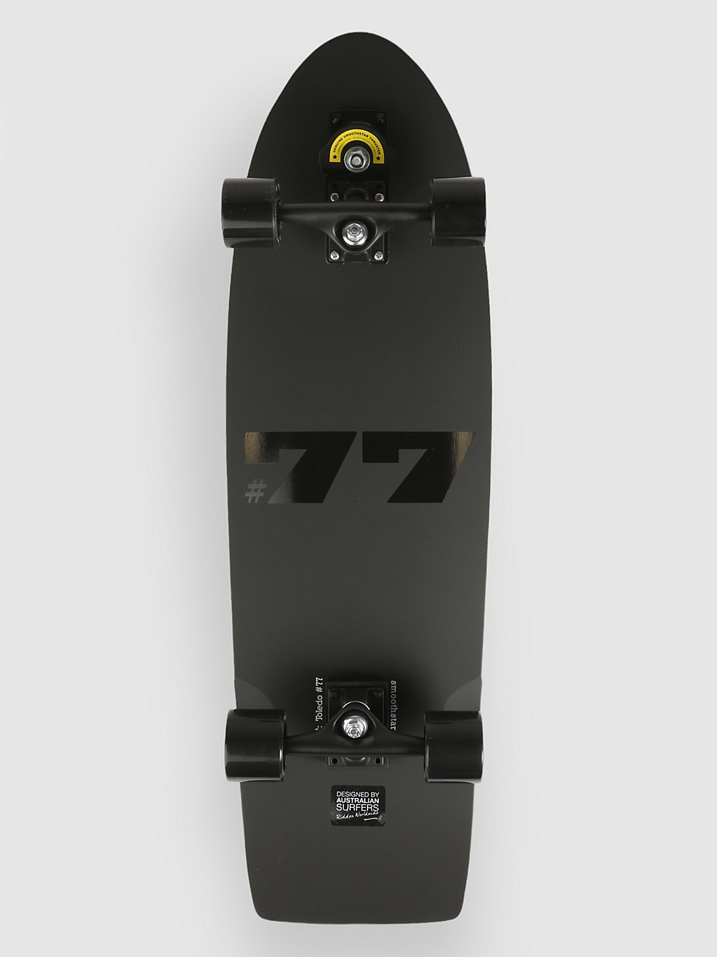 Smoothstar Filipe Toledo #77 34" Surfskate zwart