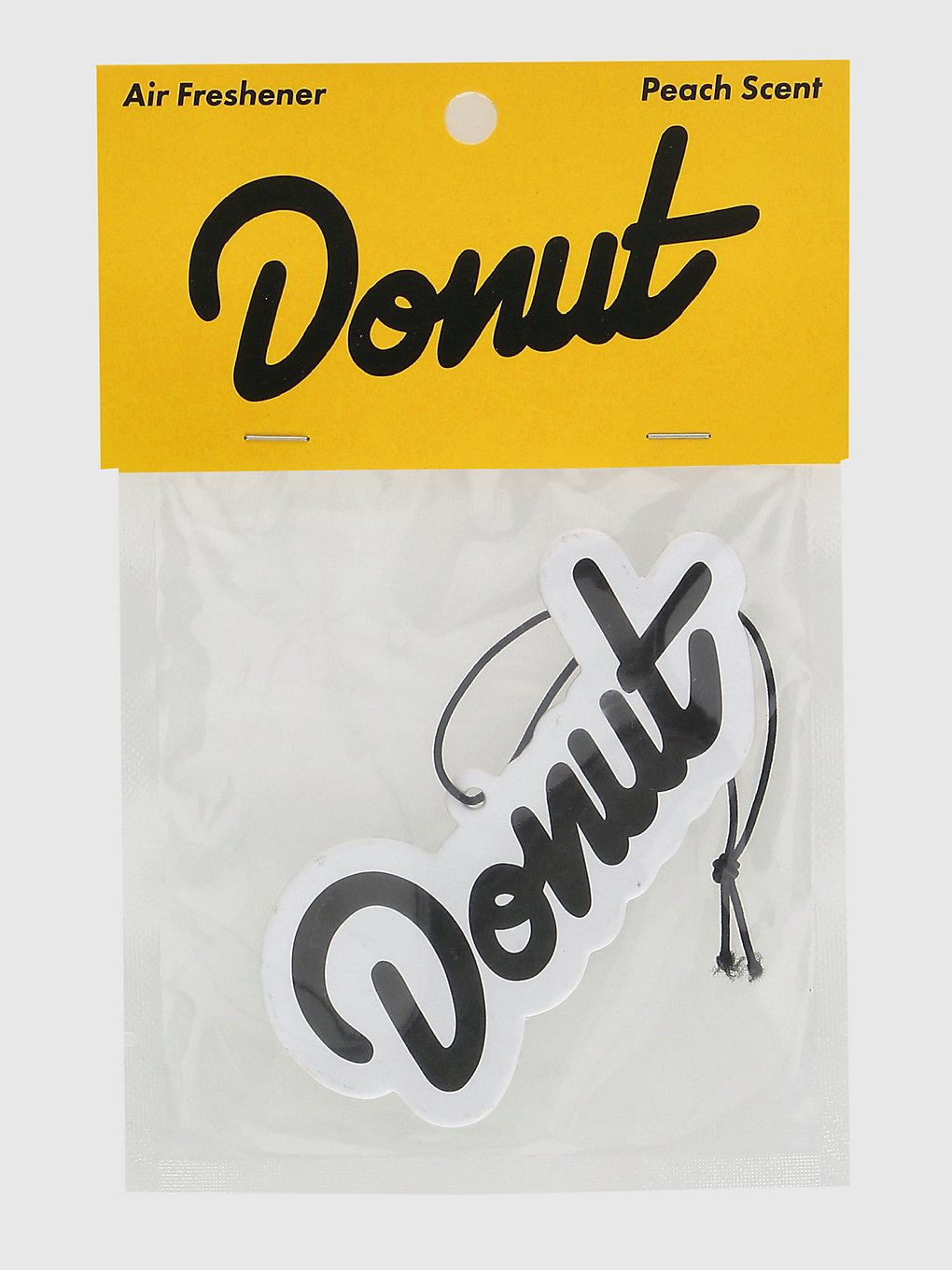 Donut Logo Luchtverfrisser zwart