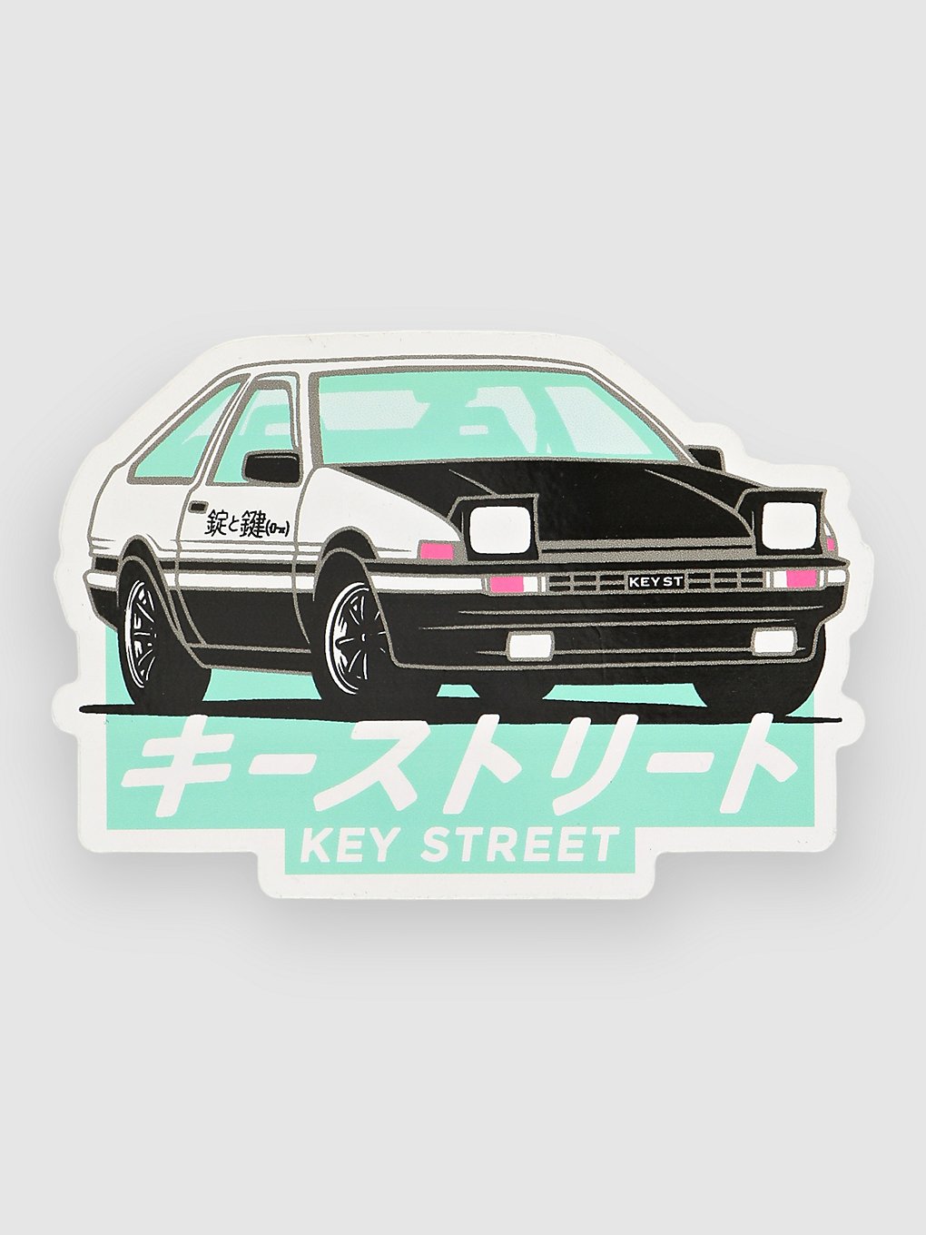 Key Street Kyuten Sticker groen