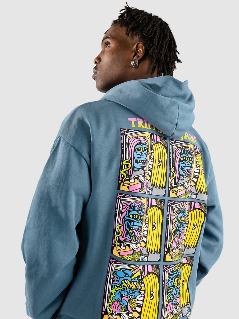 Killer Acid Look In The Mirror Hoodie blauw