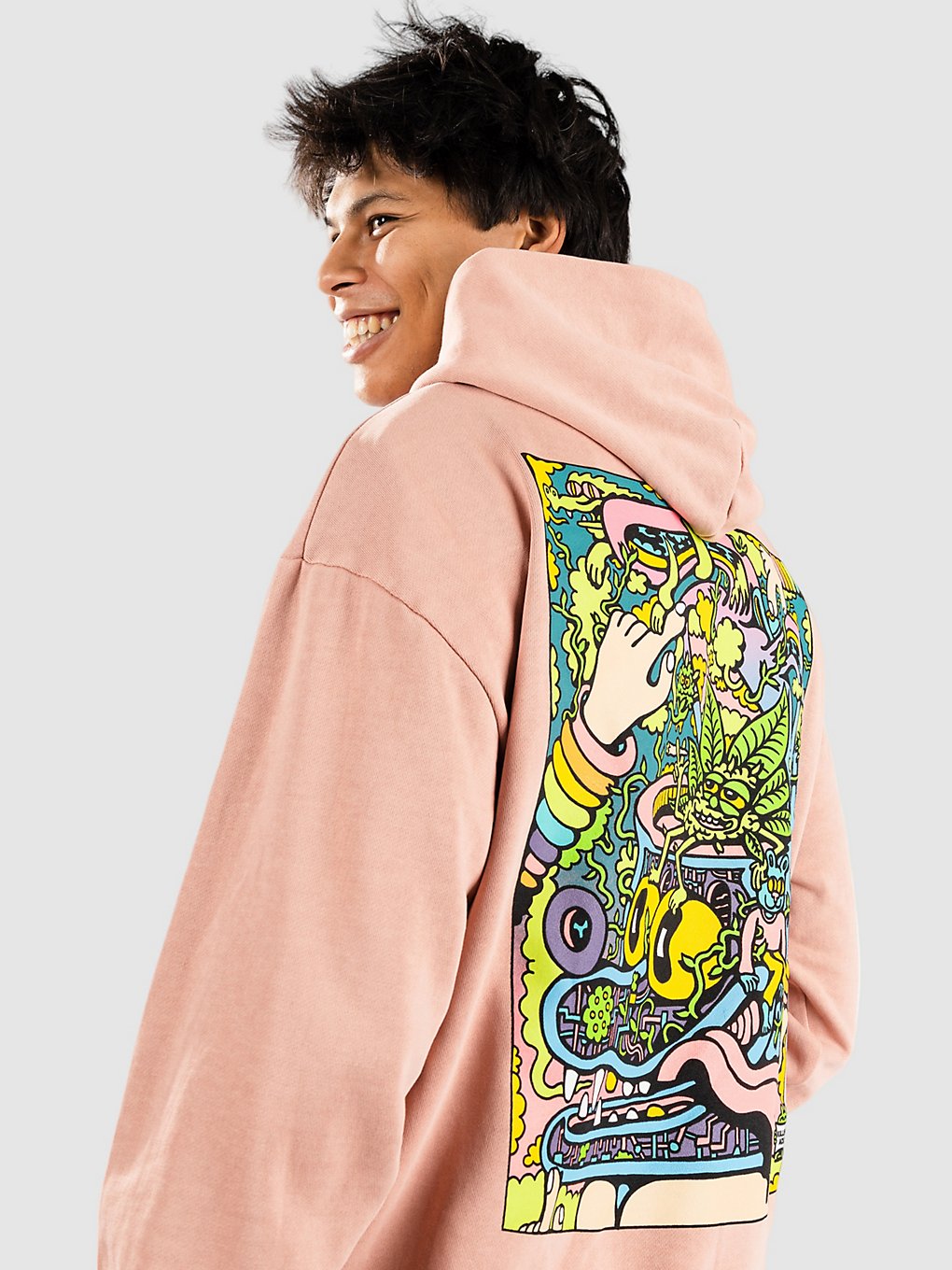 Killer Acid Psychonaut Hoodie roze