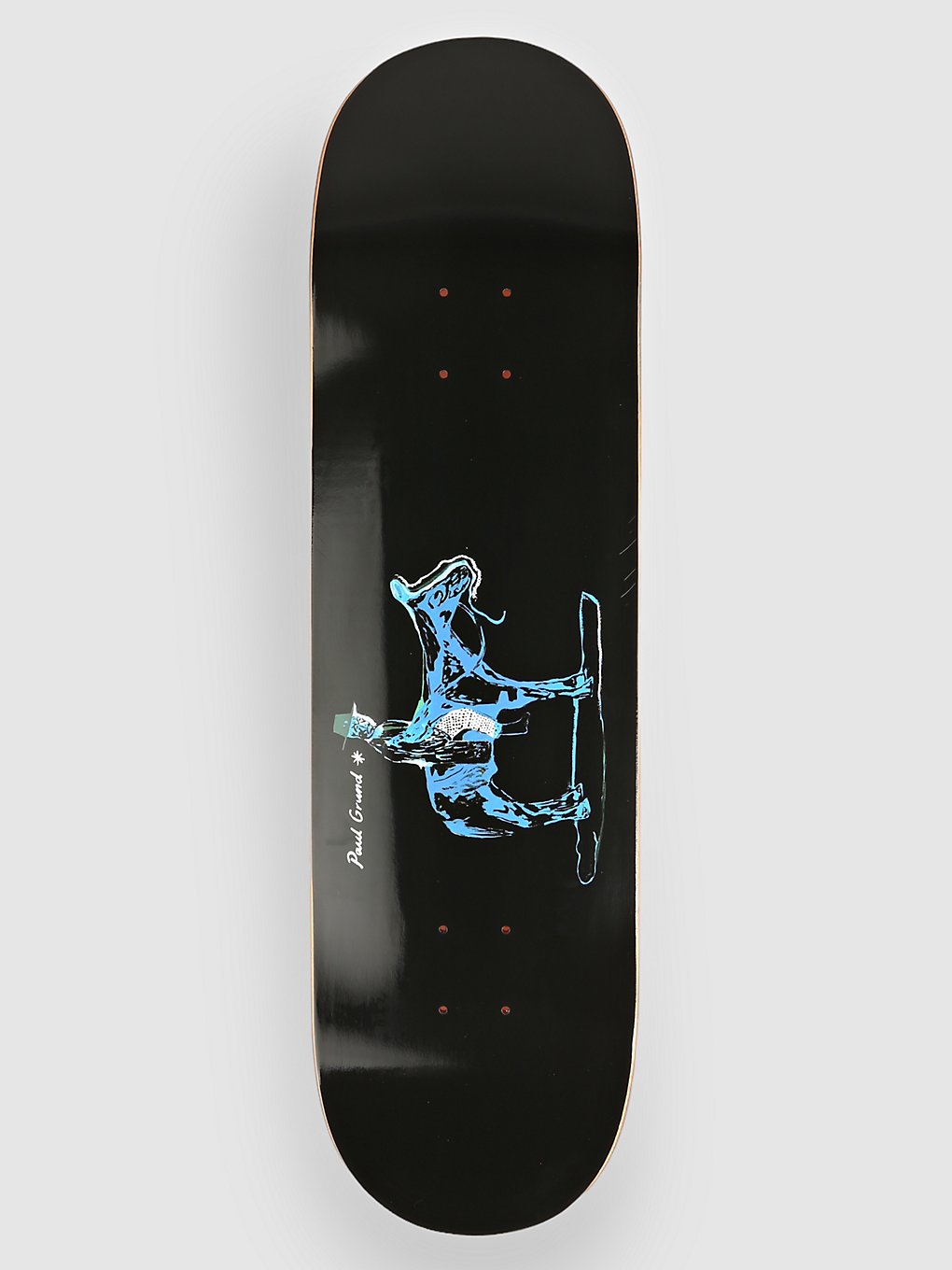 Polar Skate Paul Grund Rider 8.625" Skateboard deck zwart