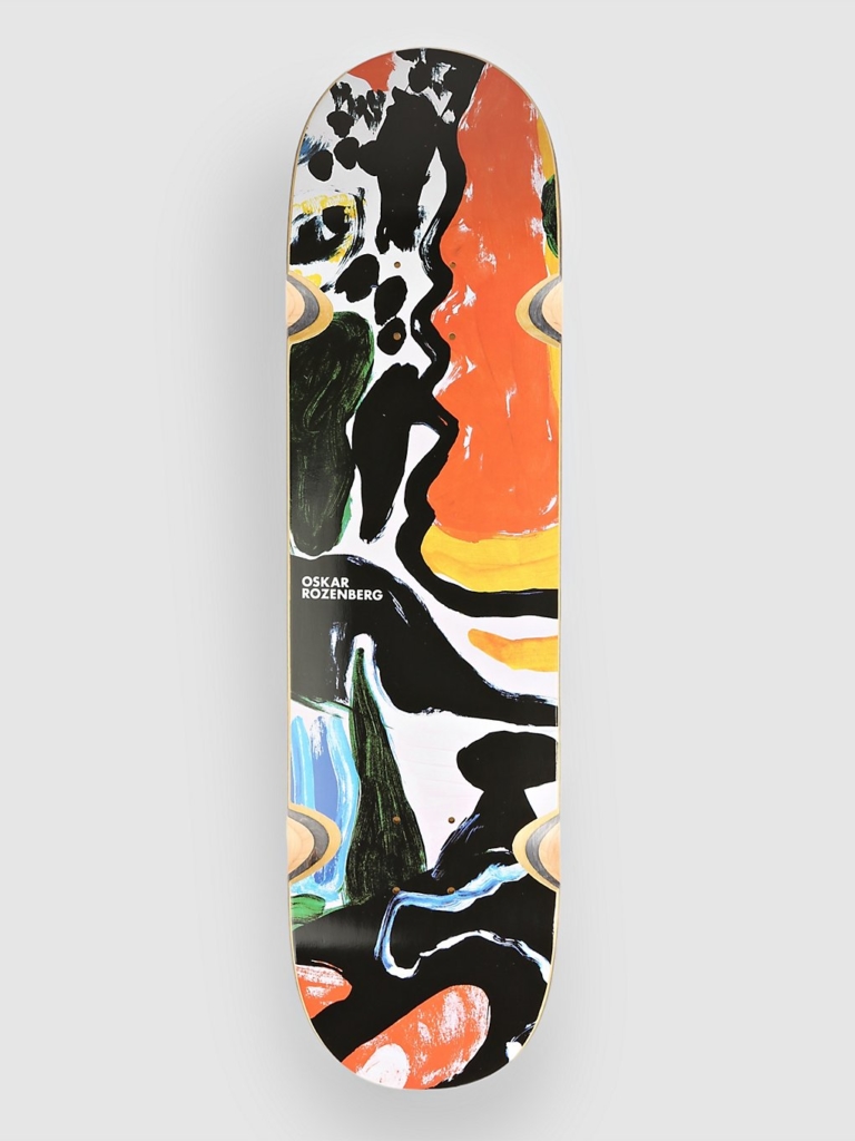 Polar Skate Oskar Rozenberg Facescape Wheel 8.25″ Skateboard deck oranje