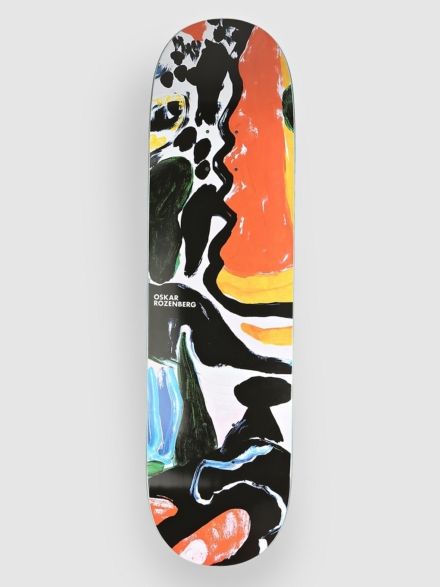 Polar Skate Oskar Rozenberg Facescape 8.375" Skateboard deck oranje