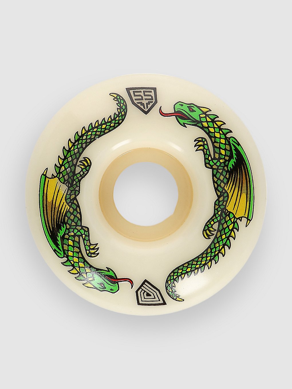 Powell Peralta Dragons 93A V4 Wide 55mm Wielen wit