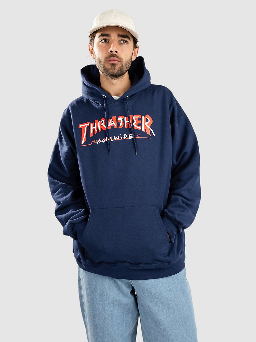 Thrasher Trademark Hoodie blauw