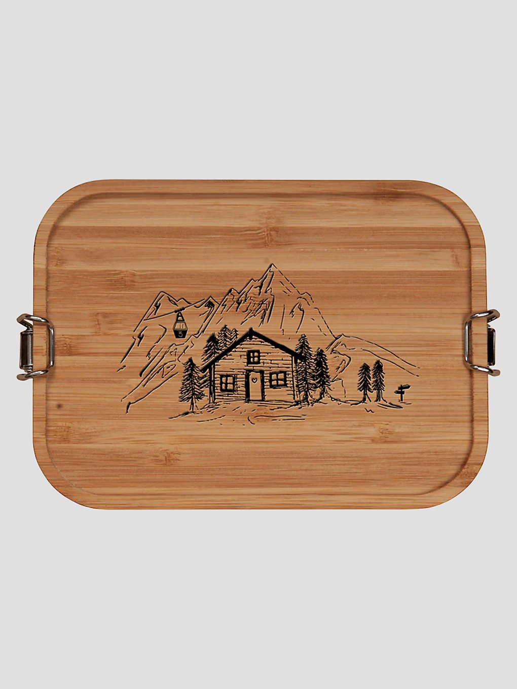 Roadtyping Mountain Love Lunchbox bruin