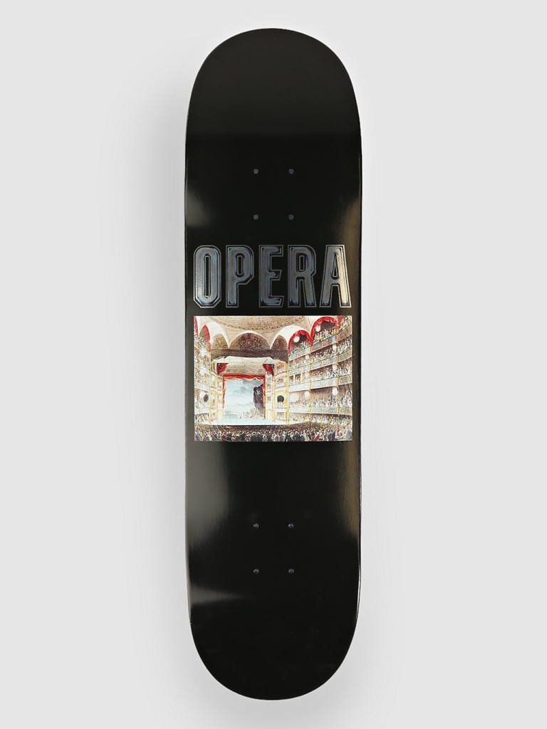 Opera Skateboards Theater 8.25″ Skateboard deck zwart