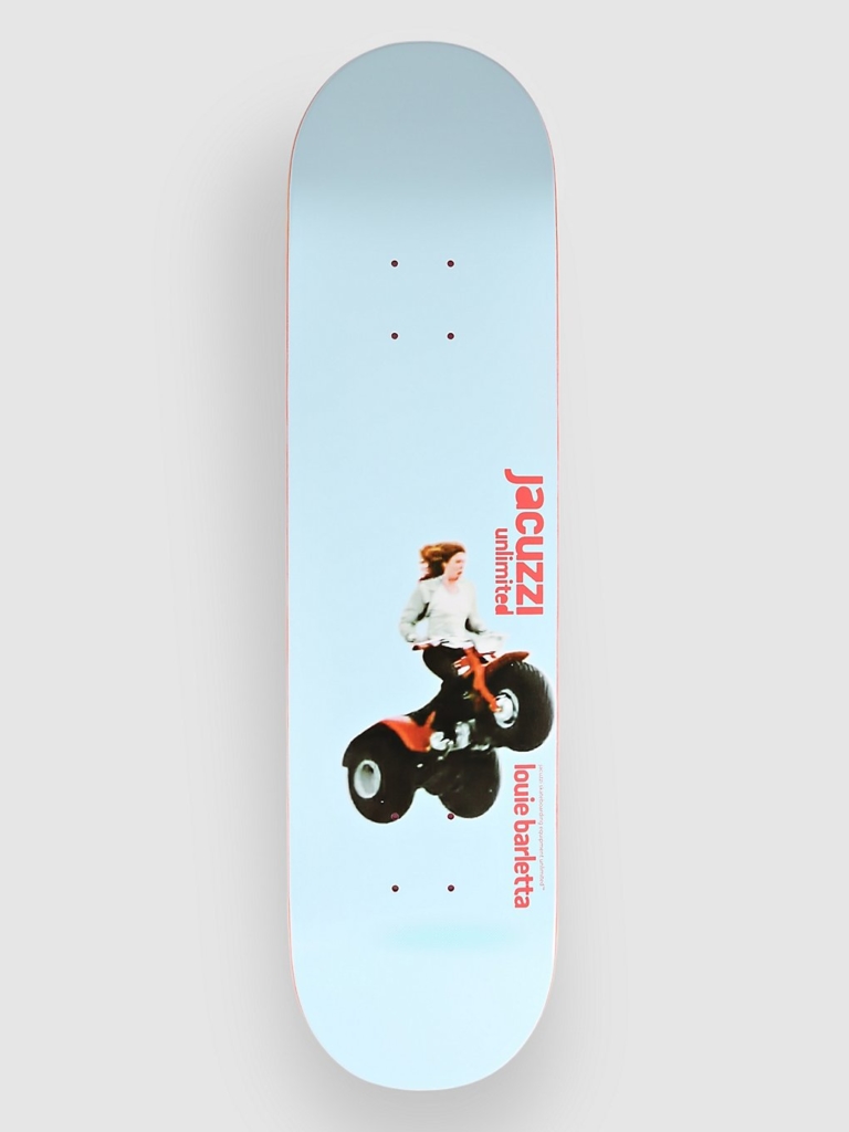 Jacuzzi Unlimited Louie Barletta Great Escape 8.0″ Skateboard deck blauw