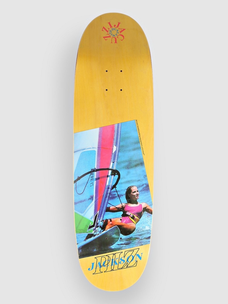 Jacuzzi Unlimited Jackson Pilz Carried Away 9.125″ Skateboard deck geel