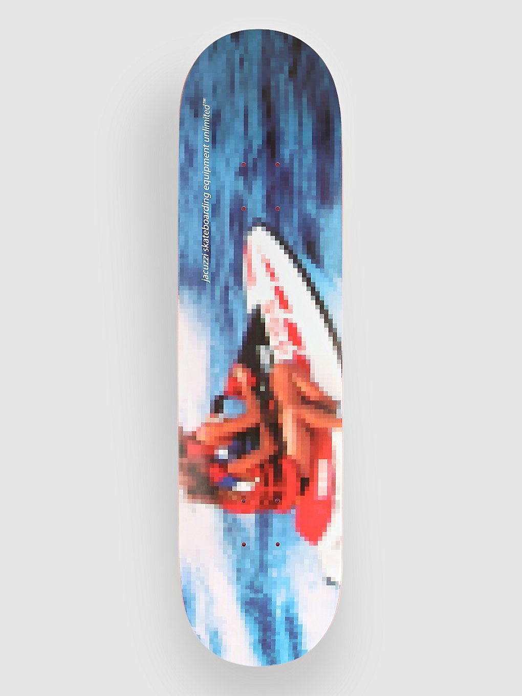 Jacuzzi Unlimited Sea Monster 8" Skateboard deck blauw