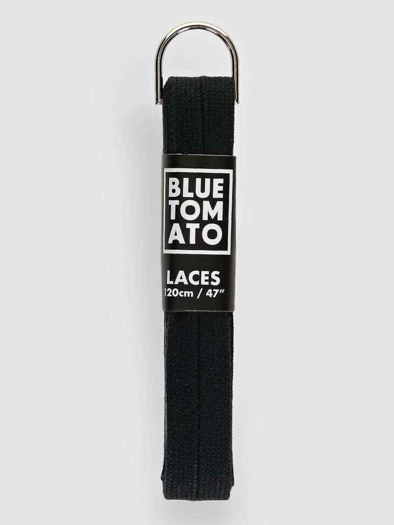 Blue Tomato Flat 120cm schoenenlaces zwart