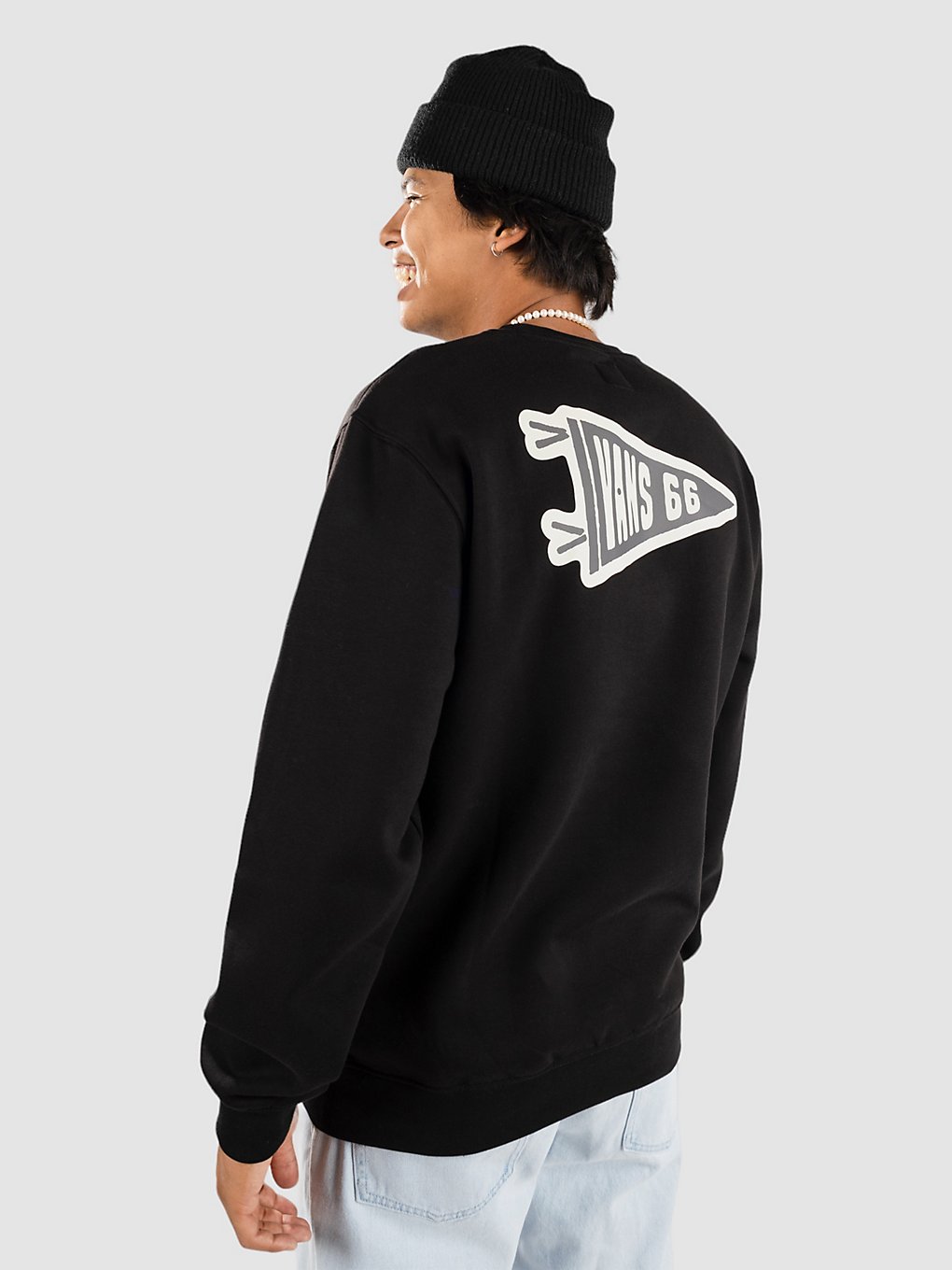 Vans Camp Flag Trui zwart