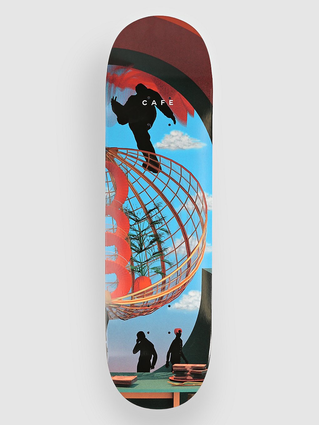 Skateboard Café Monopoly Two 8.5" Skateboard deck patroon