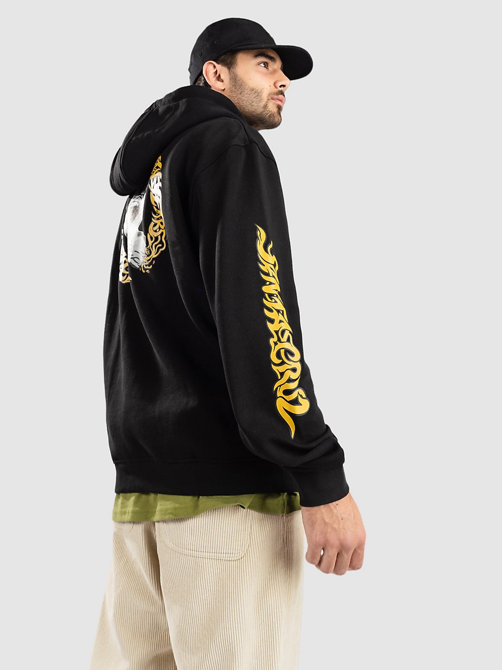 Santa Cruz Screaming 50 Hoodie zwart