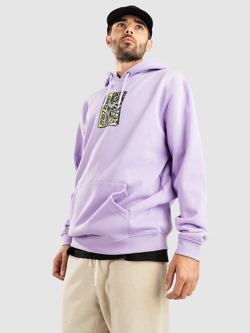 Santa Cruz Roskopp Rigid Face Front Hoodie
