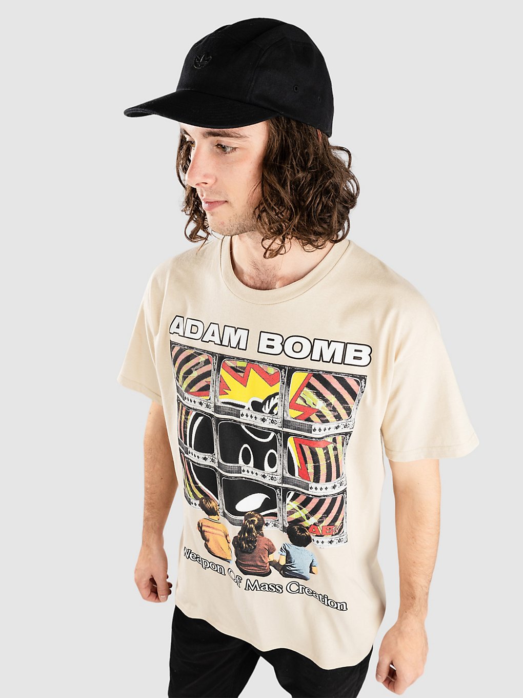 Adam Bomb Mass Creation T-Shirt wit