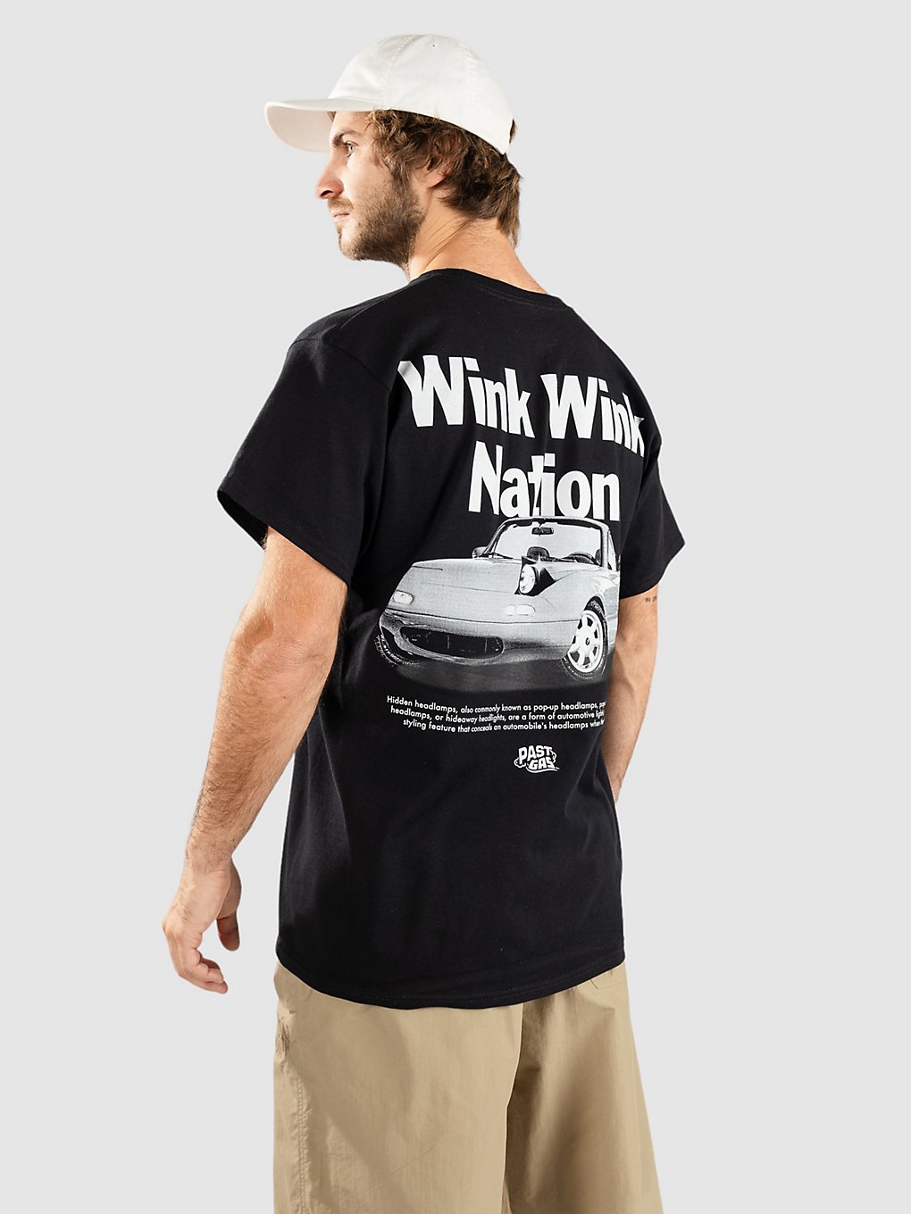 Donut Wink Wink Nation T-Shirt zwart