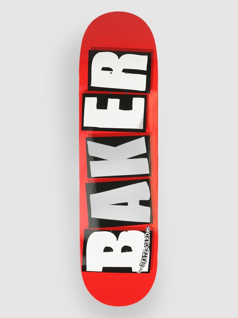 Baker Brand Logo 8.5″ Skateboard deck rood