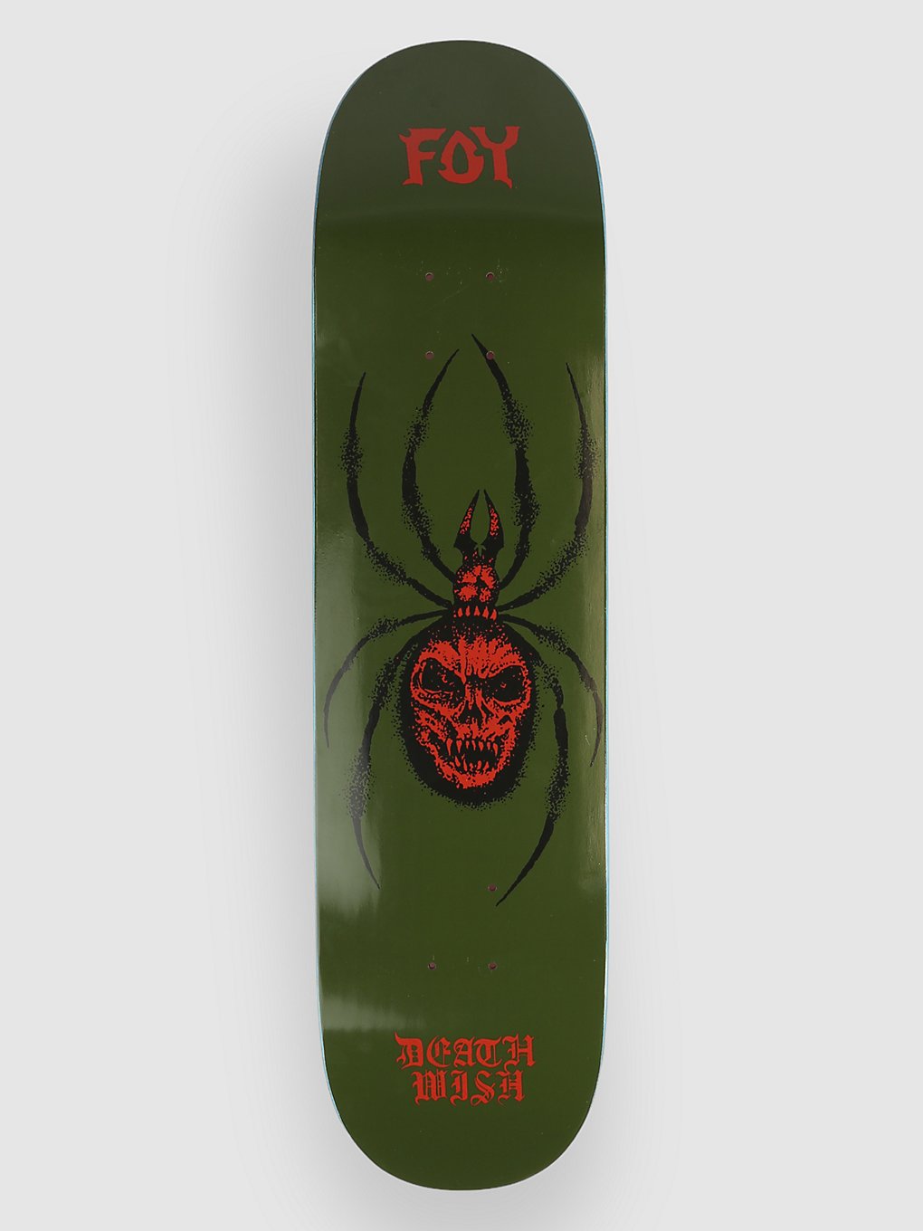 Deathwish Arachnophobia 8" Skateboard deck zwart