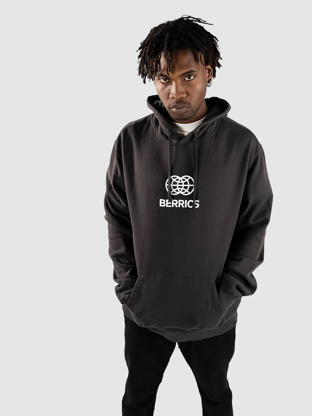 Berrics Basic Hoodie zwart