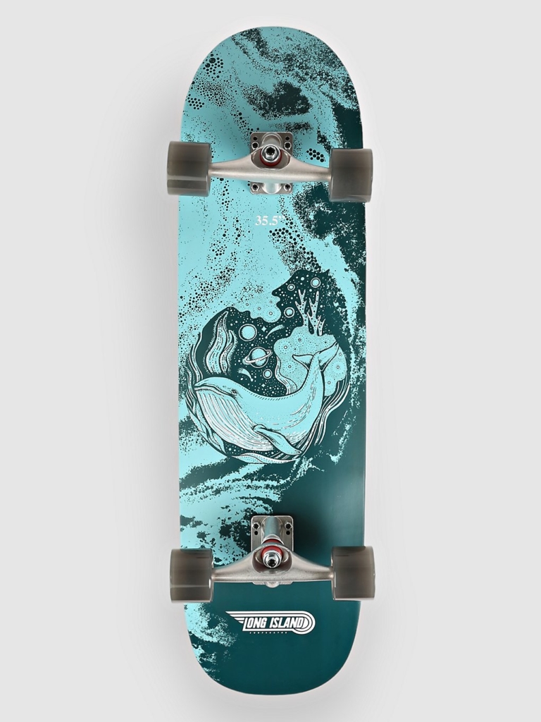 Long Island Longboards Fin Whale 35.5″x9.7″x17.3″ Surfskate patroon