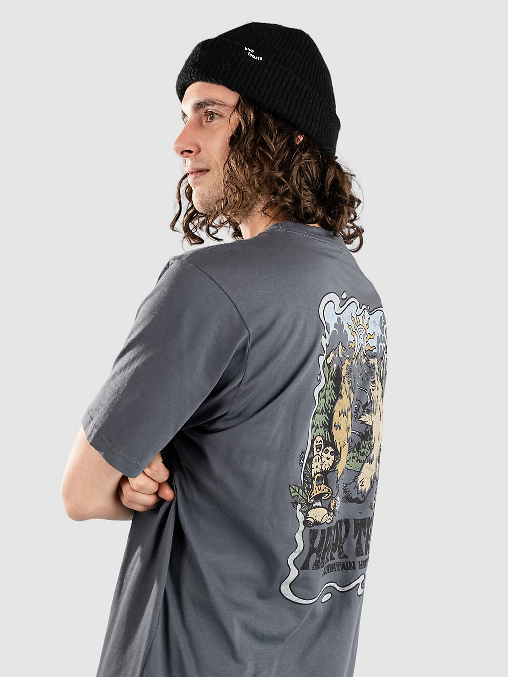 Mountain Hardwear Happy Trails T-Shirt grijs